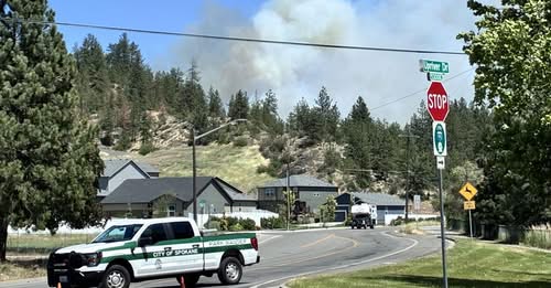 Spokane Valley Fire Today: Crews Respond to Reported Fire Near Camp Sekani and Upriver Drive